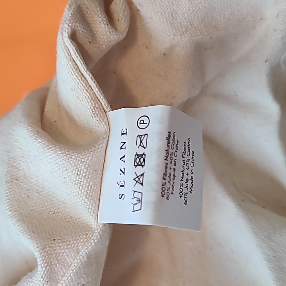 Nwot! Sezane Maxi tote bag embroided mama - Picture 9 of 11